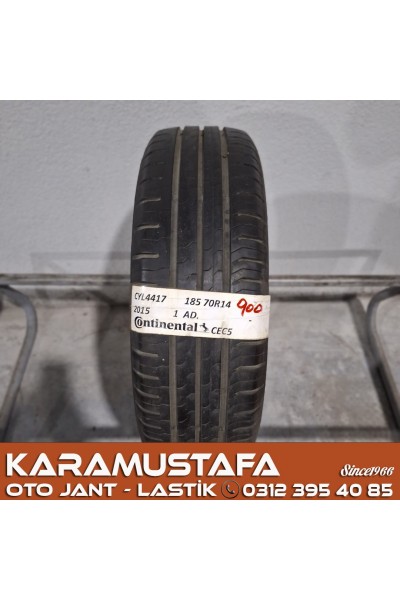 185 70 R 14 CONTINENTAL CEC5 * 2015 *  1 ADET * CYL4417 **