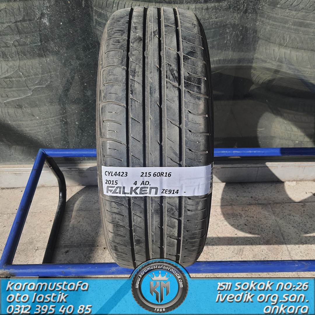 215 60 R 16 FALKEN ZE914 * 2015 * 4 ADET * CYL4423
