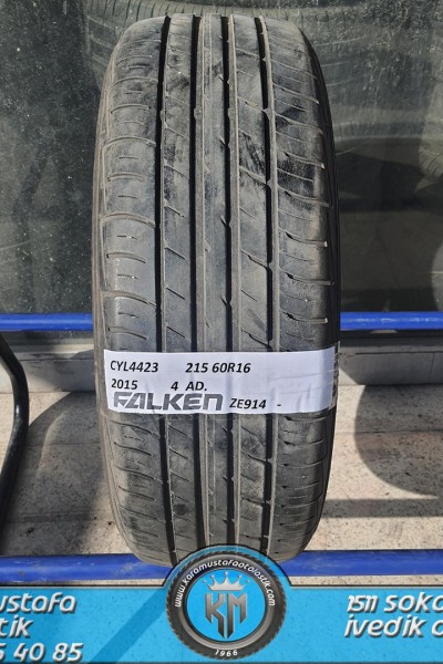 215 60 R 16 FALKEN ZE914 * 2015 * 4 ADET * CYL4423 **