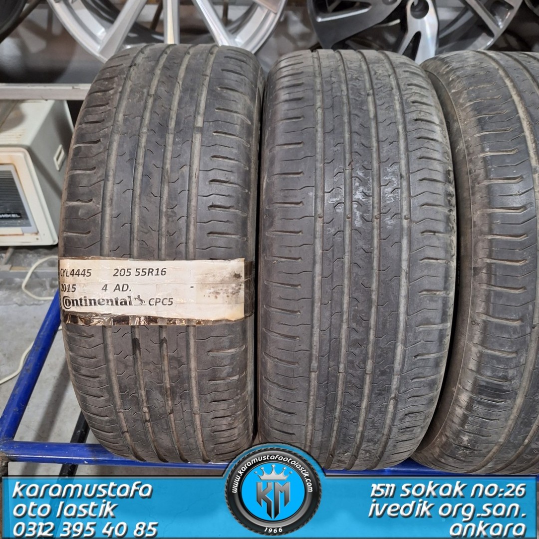 205 55 R 16 CONTINENTAL CPC5 91V * 2015 * 2 ADET * CYL4445