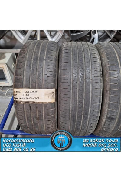 205 55 R 16 CONTINENTAL CPC5 91V * 2015 * 2 ADET * CYL4445 **