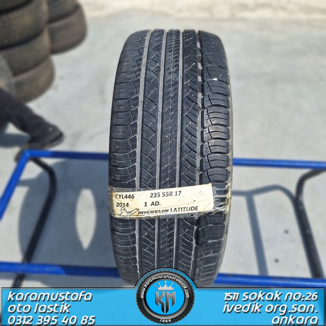 235 55 R 17 MICHELIN * 2014 * 1 ADET * CYL446