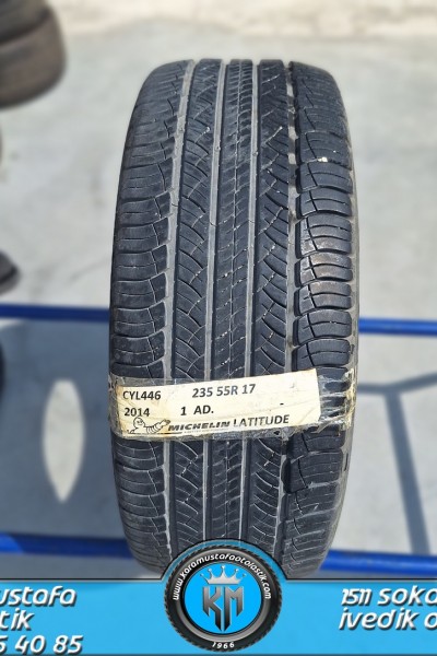 235 55 R 17 MICHELIN * 2014 * 1 ADET * CYL446 **