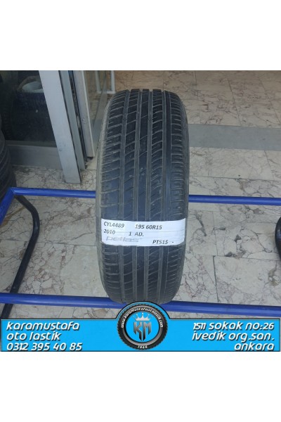 195 60 R 15 PETLAS PT515 * 2010 * 1 ADET * CYL4489 **