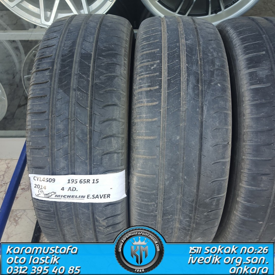 195 65 R 15 MICHELIN ENERGY SAVER 91H * 2014 * 4 ADET * CYL4509