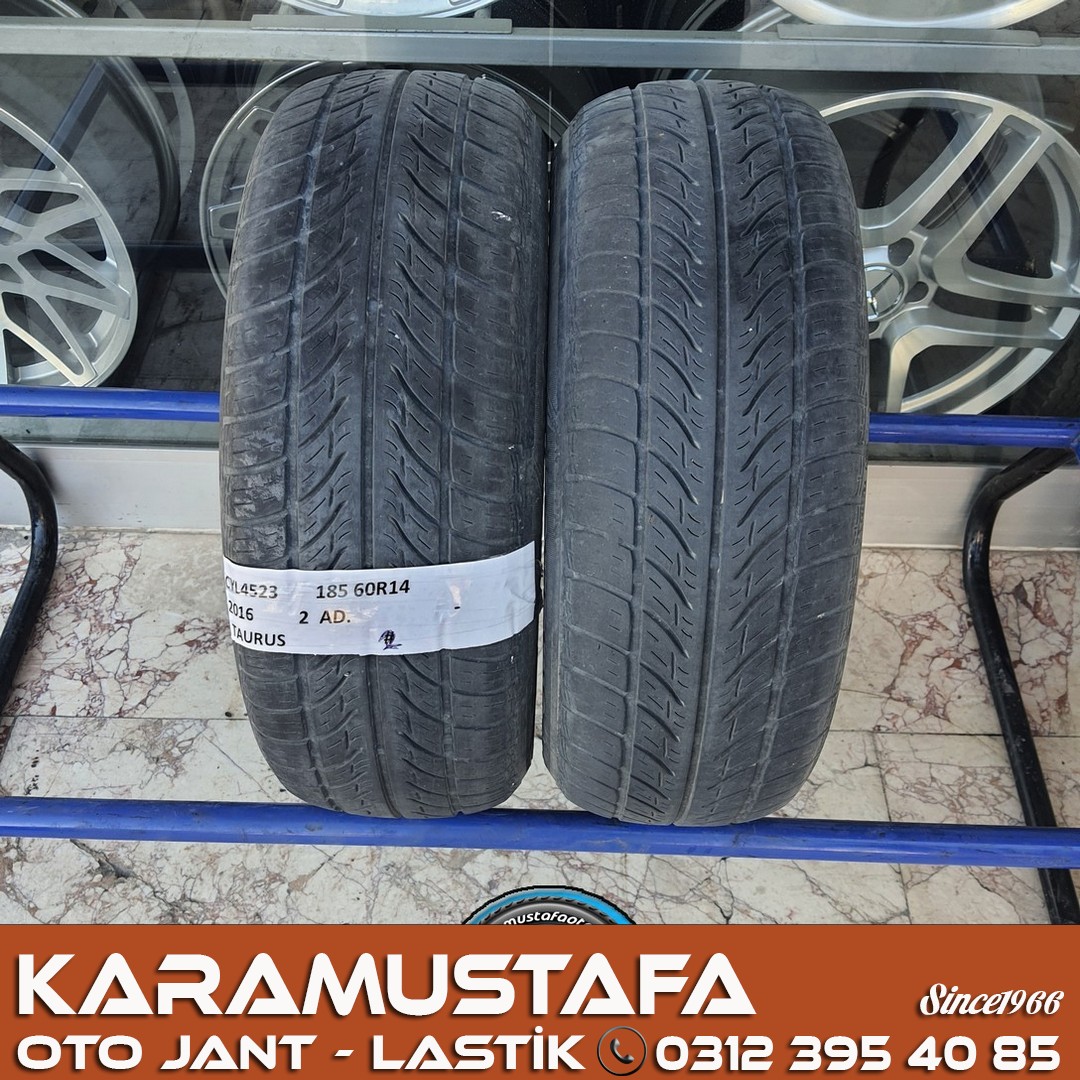 185 60 R 14 TAURUS * 2016 * 4 ADET * CYL4523