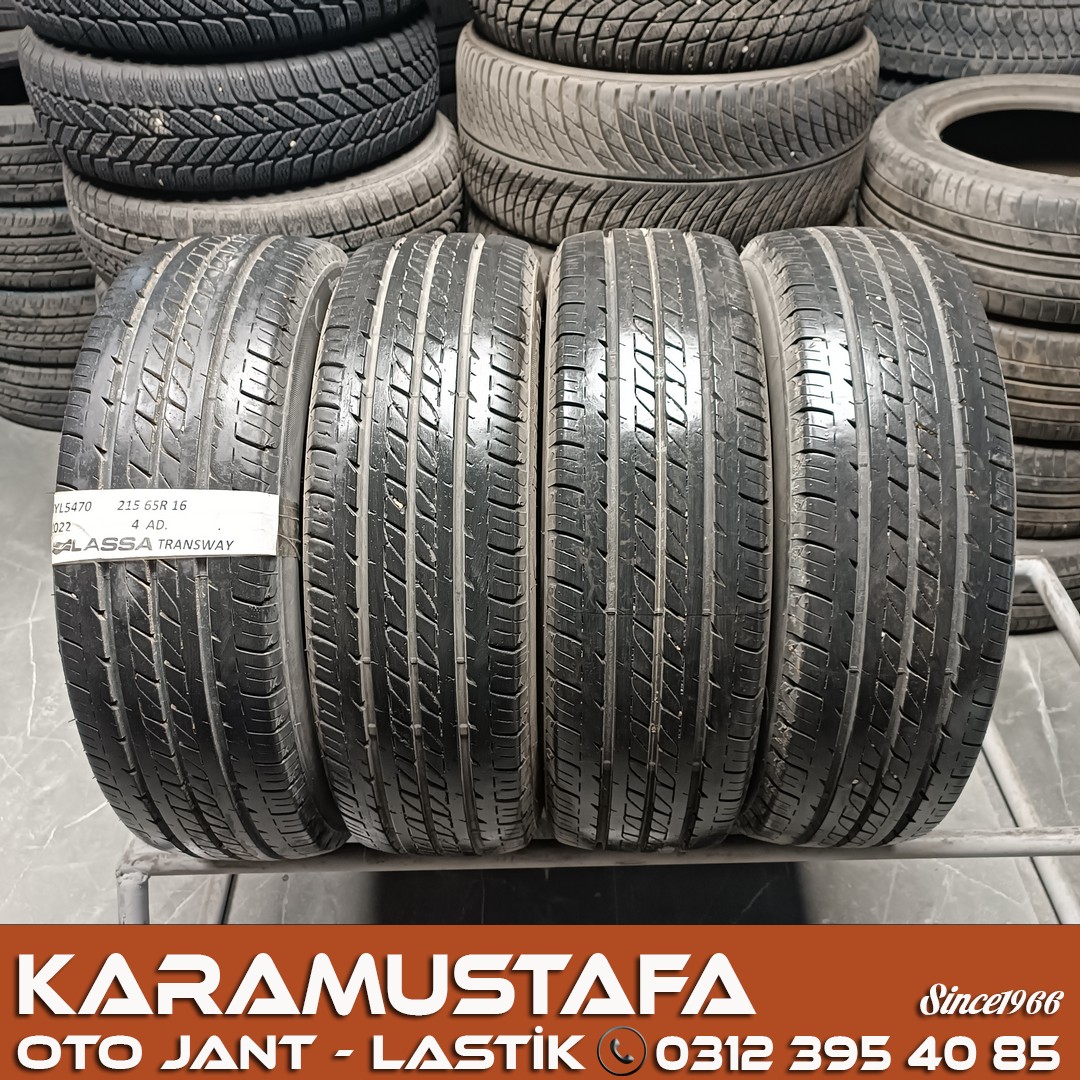 215 65 R 16 LASSA TRANSWAY2 109T * 2022 * 4 ADET * CYL4570