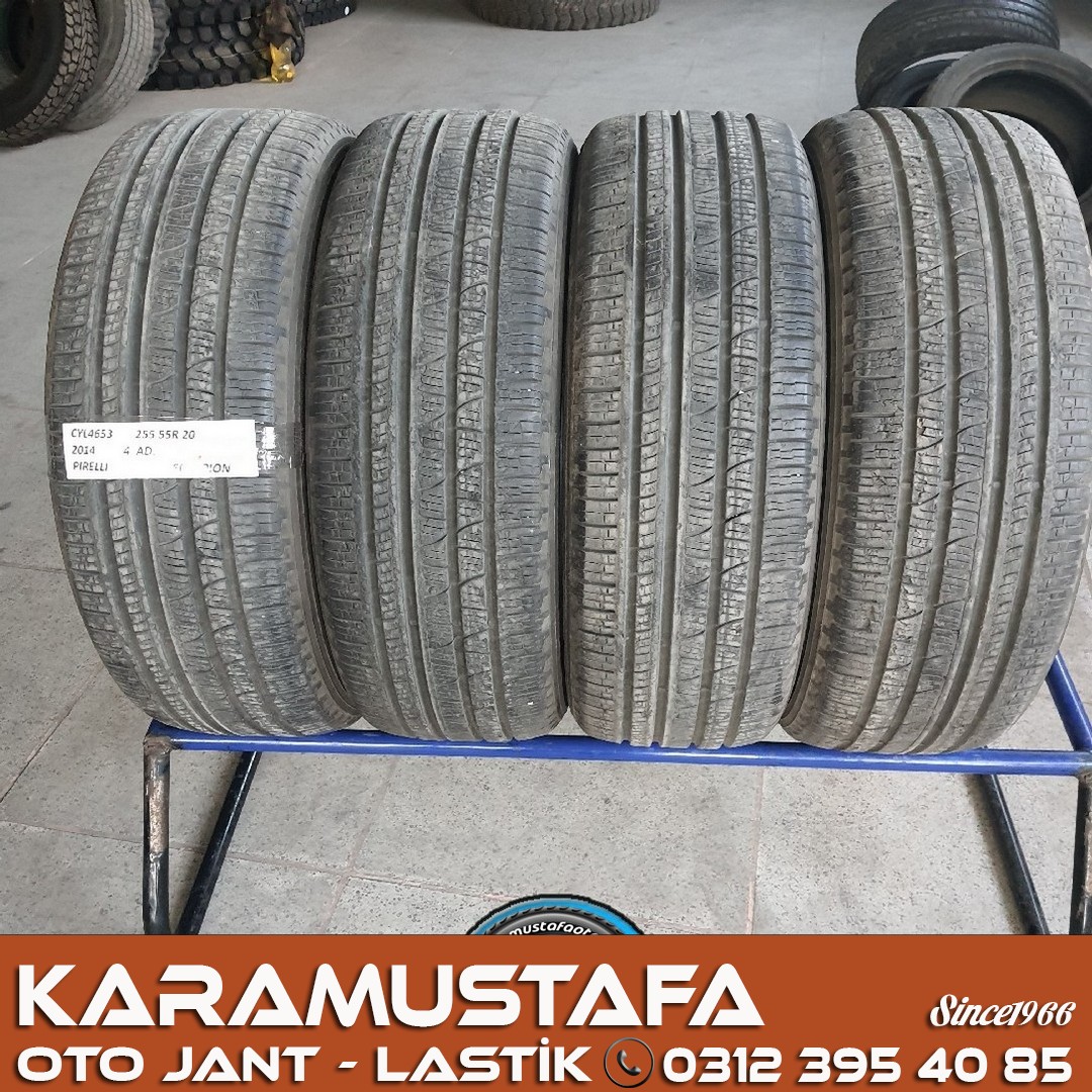 255 55 R 20 PIRELLI SCORPION * 2014 * 4 ADET * CYL4653 **