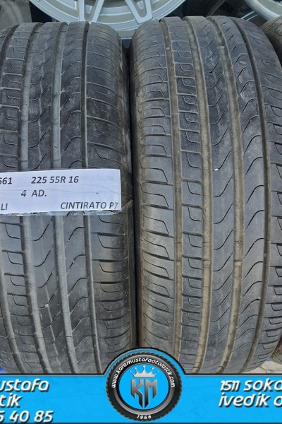 225 55 R 16 PIRELLI P7 95W * 2020 * 4 ADET * CYL4661 **