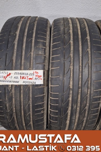 225 45 R 18 - 255 40 R 18 BRDIGESTONE POTENZA * 2015 * 4 ADET * CYL4711