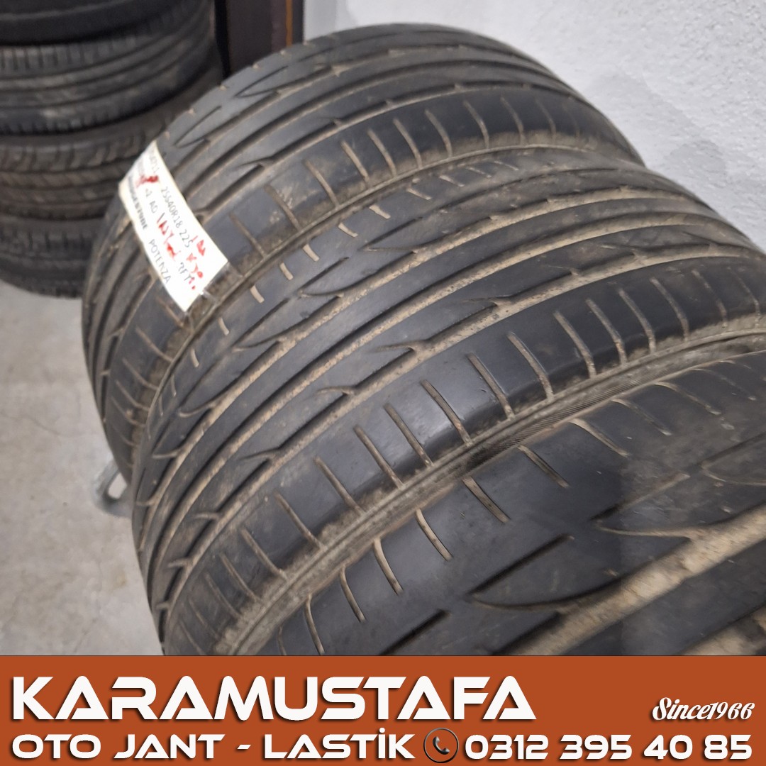 225 45 R 18 - 255 40 R 18 BRDIGESTONE POTENZA * 2015 * 4 ADET * CYL4711