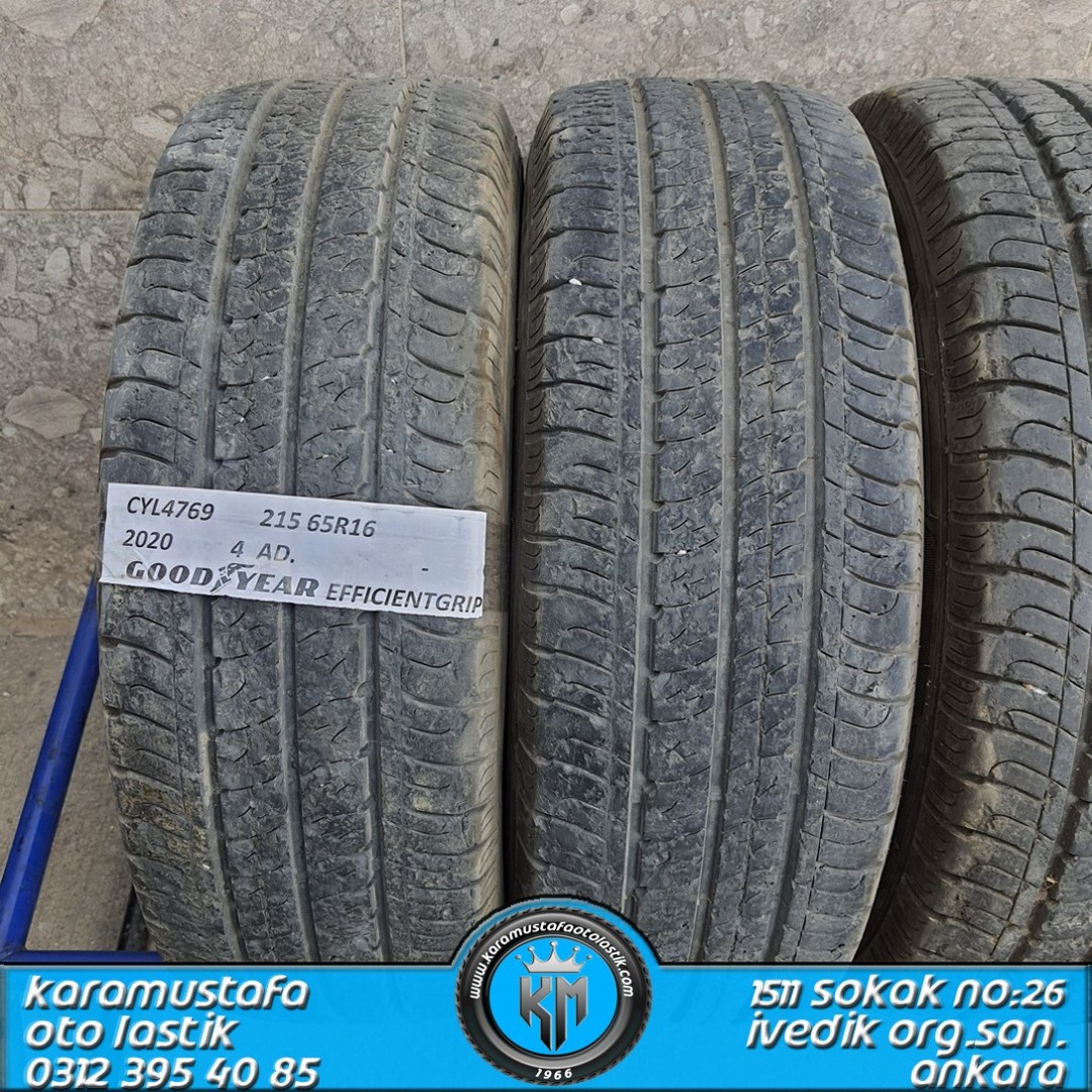215 65 R 16 GOODYEAR EG * 2020 * 4 ADET * CYL4769