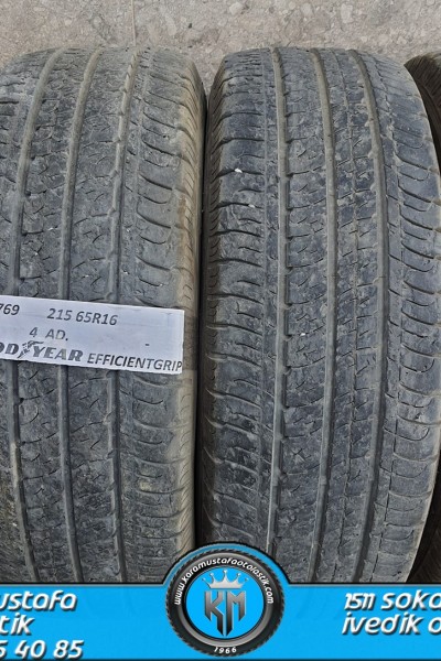 215 65 R 16 GOODYEAR EG * 2020 * 4 ADET * CYL4769 **