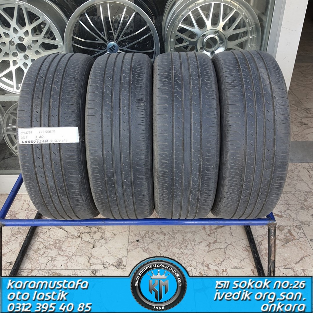 225 55 R 19 GOODYEAR EG SUV4 99V * 2017 * 4 ADET * CYL4776