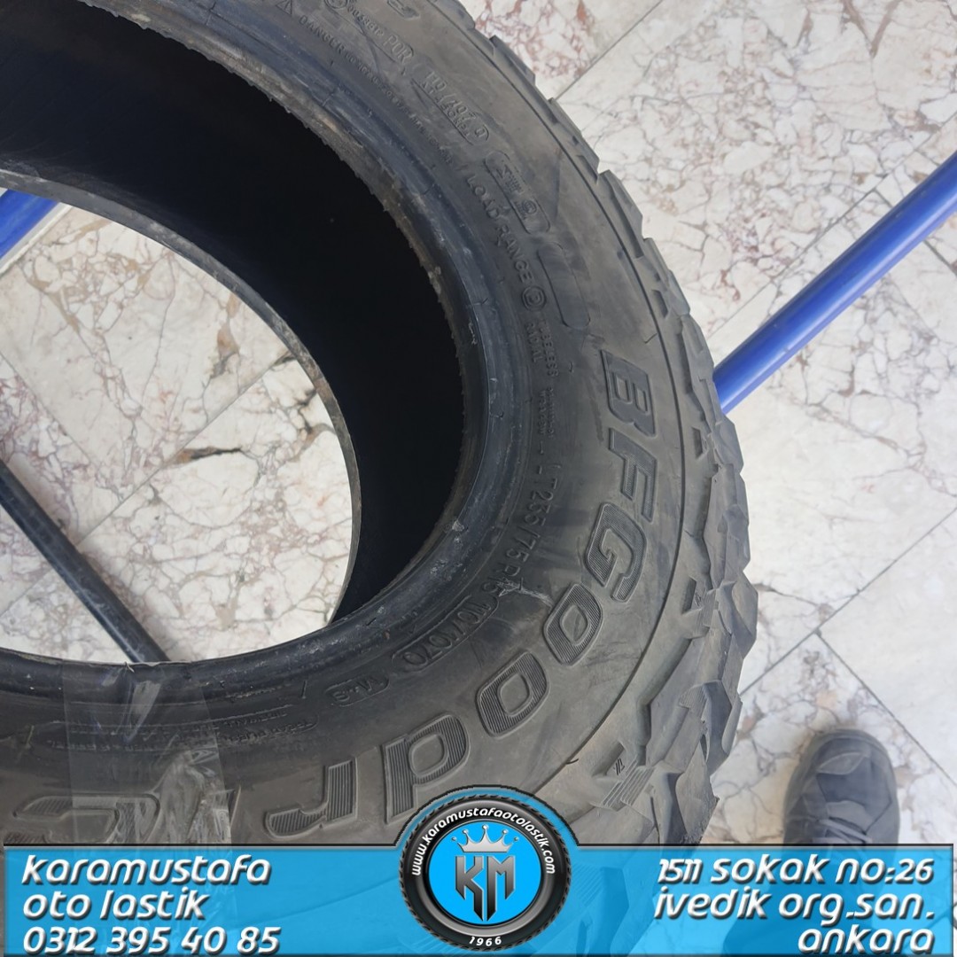 235 75 R 15 BFGOODRICH TA * 2020 * 1 ADET * CYL4783