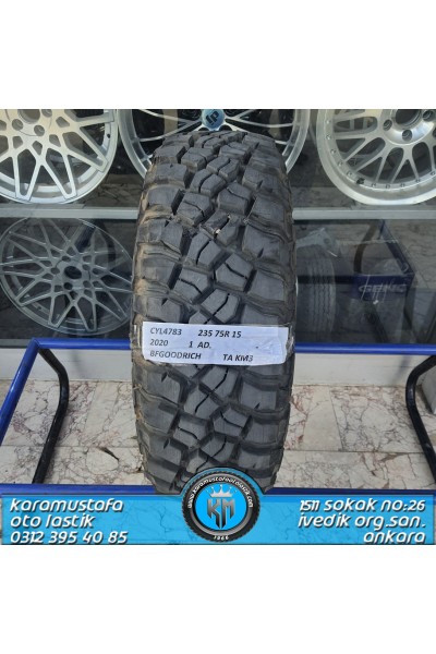235 75 R 15 BFGOODRICH TA * 2020 * 1 ADET * CYL4783
