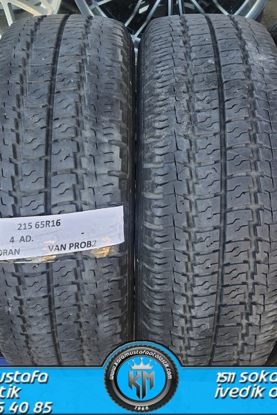 215 65 R 16 KORMORAN VAN PROB2 * 2016 * 4 ADET * CYL4785 **