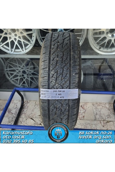 245 70 R 16 LASSA COMPETUS AT2 111T * 2020 * 1 ADET * CYL4785