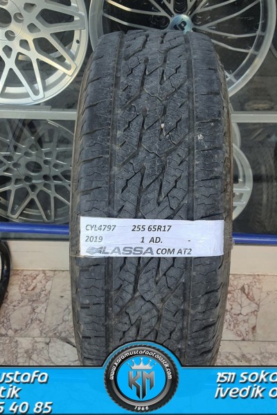 255 65 R 17 LASSA COMPETUS AT2 110T * 2019 * 1 ADET * CYL4797