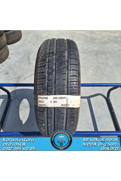205 55 R 16 AMTEL PLANET * 2015 * 1 ADET * CYL4798 **