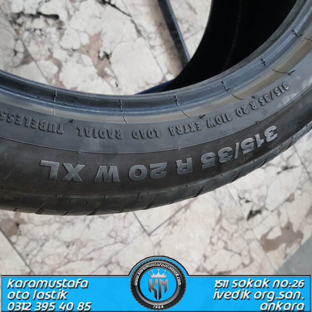 315 35 R 20 CONTINENTAL CSC5 SSR 110W * 2022 * 1 ADET * CYL4805