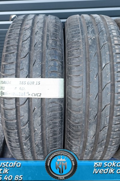 185 60 R 15 CONTINENTAL CVC2 84T * 2011 * 4 ADET * CYL4834 **