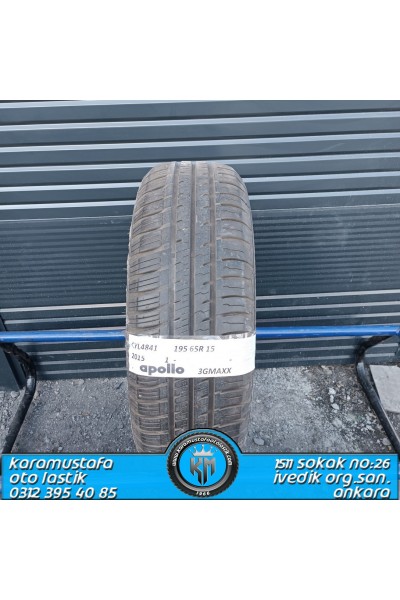195 65 R 15 APOLLO 3G MAXX 95T * 2015 * 1 ADET * CYL4841 **