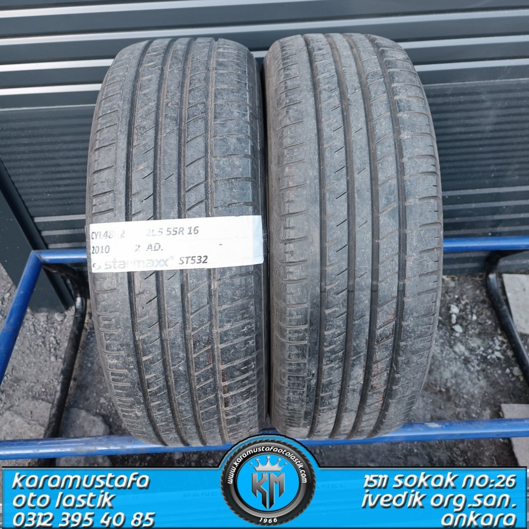 205 55 R 16 STARMAXX ST532 92H * 2010 * 2 ADET * CYL4842