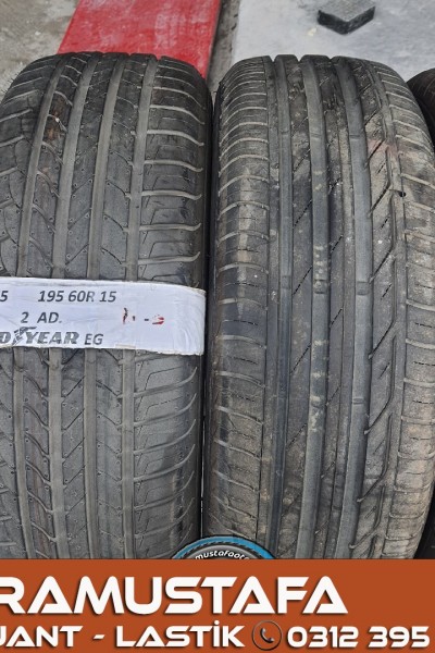 195 60 R 15 GOODYAR EG 88V * 2015 * 4 ADET * CYL4865