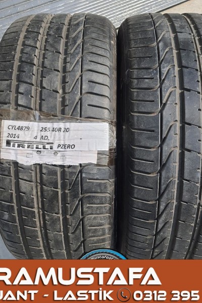 255 40 R 20 * 295 35 R 20 PIRELLI PZERO 101Y * 2014 * 4 ADET * CYL4879 **