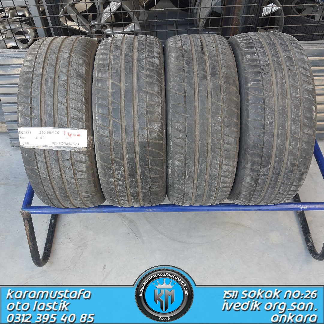 215 55 R 16 TIGAR PERFORMANCE 97H * 2018 * 4 ADET * CYL4883