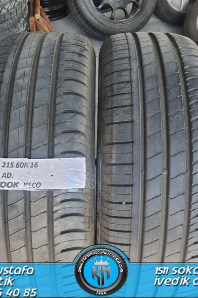 215 60 R 16 HANKOOK 95V * 2021 * 4 ADET * CYL4935 **