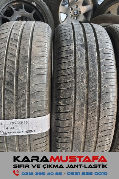 205 55 R 16 MICHELIN GREENX 91V * 2016 * 4 ADET * CYL4955