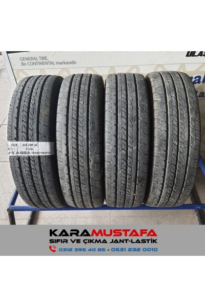 215 75 R 16 LASSA TRANSWAY2 116R * 2018 * 4 ADET * CYL4959 **