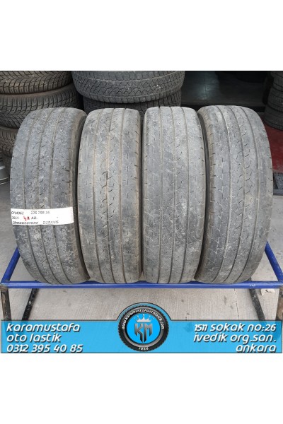 225 75 R 16 BRIDGESTONE DURAVIS 118R * 2016 * 4 ADET * CYL4962 **