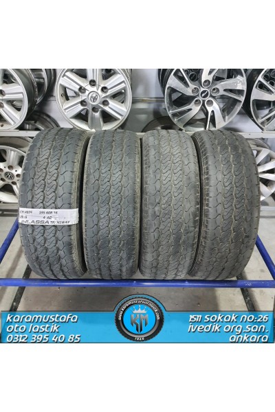 195 60 R 16 LASSA TRANSWAY 99T * 2016 * 4 ADET * CYL4976 **