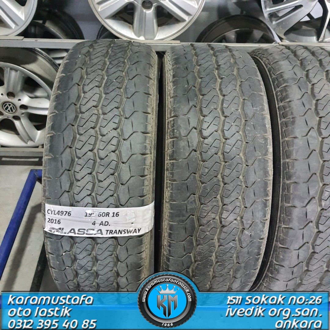 195 60 R 16 LASSA TRANSWAY 99T * 2016 * 4 ADET * CYL4976