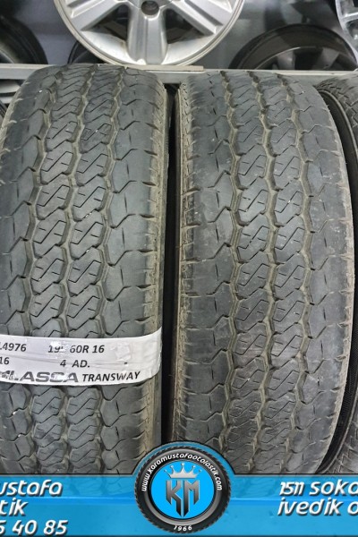 195 60 R 16 LASSA TRANSWAY 99T * 2016 * 4 ADET * CYL4976 **