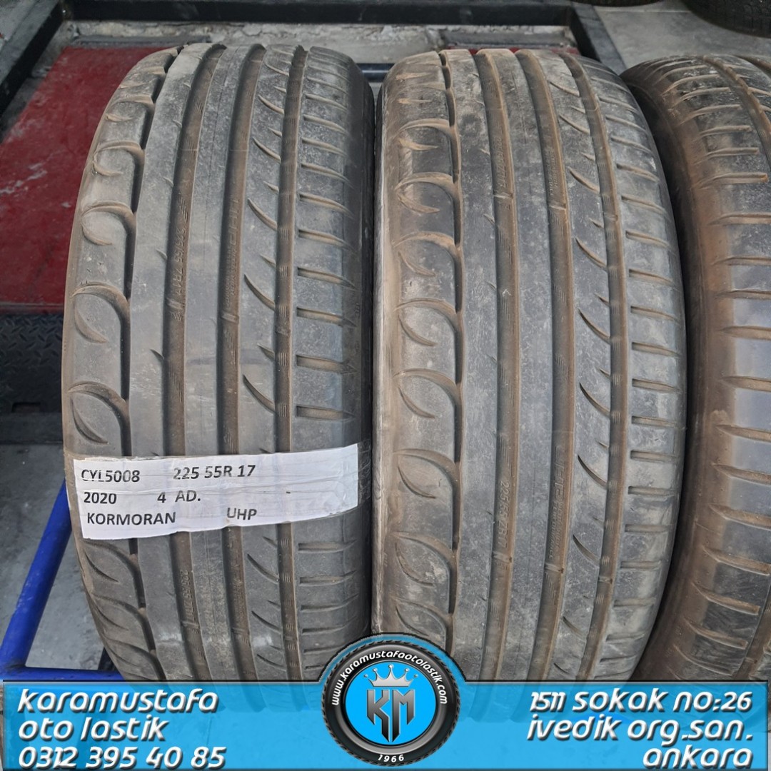 225 55 R 17 KORMORAN UHP 101W * 2020 * 4 ADET * CYL5008