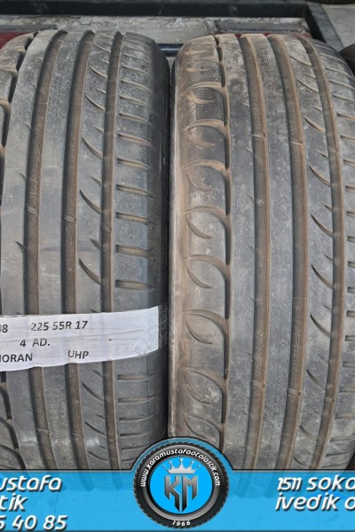 225 55 R 17 KORMORAN UHP 101W * 2020 * 4 ADET * CYL5008 **