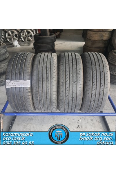 215 50 R 17 BRIDGESTONE ER33 91V * 2019 * 4 ADET * CYL5017