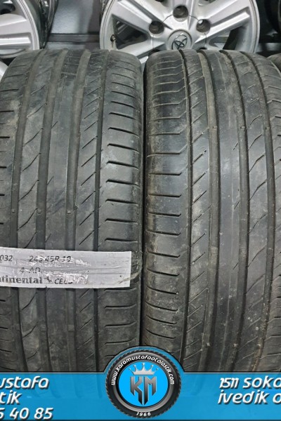 245 45 R 19 CONTINENTAL CEC5 98W * 2016 * 4 ADET * CYL5032 **