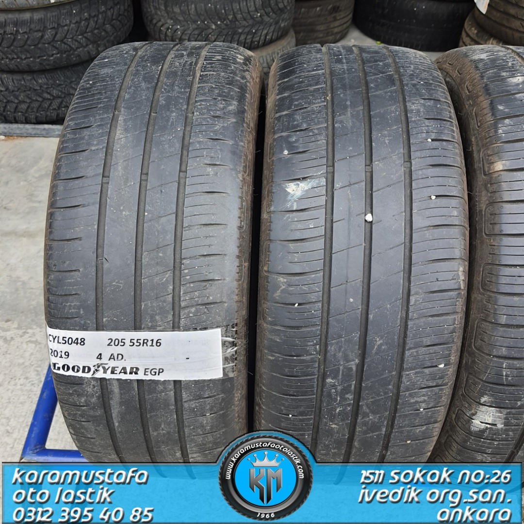 205 55 R 16 GOODYEAR EGP 91V * 2019 * 2 ADET * CYL5048