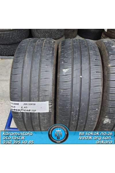 205 55 R 16 GOODYEAR EGP 91V * 2019 * 2 ADET * CYL5048 **