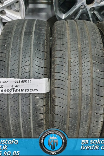 215 65 R 16 GOODYEAR EG CARGO 109T * 2022 * 4 ADET * CYL5065