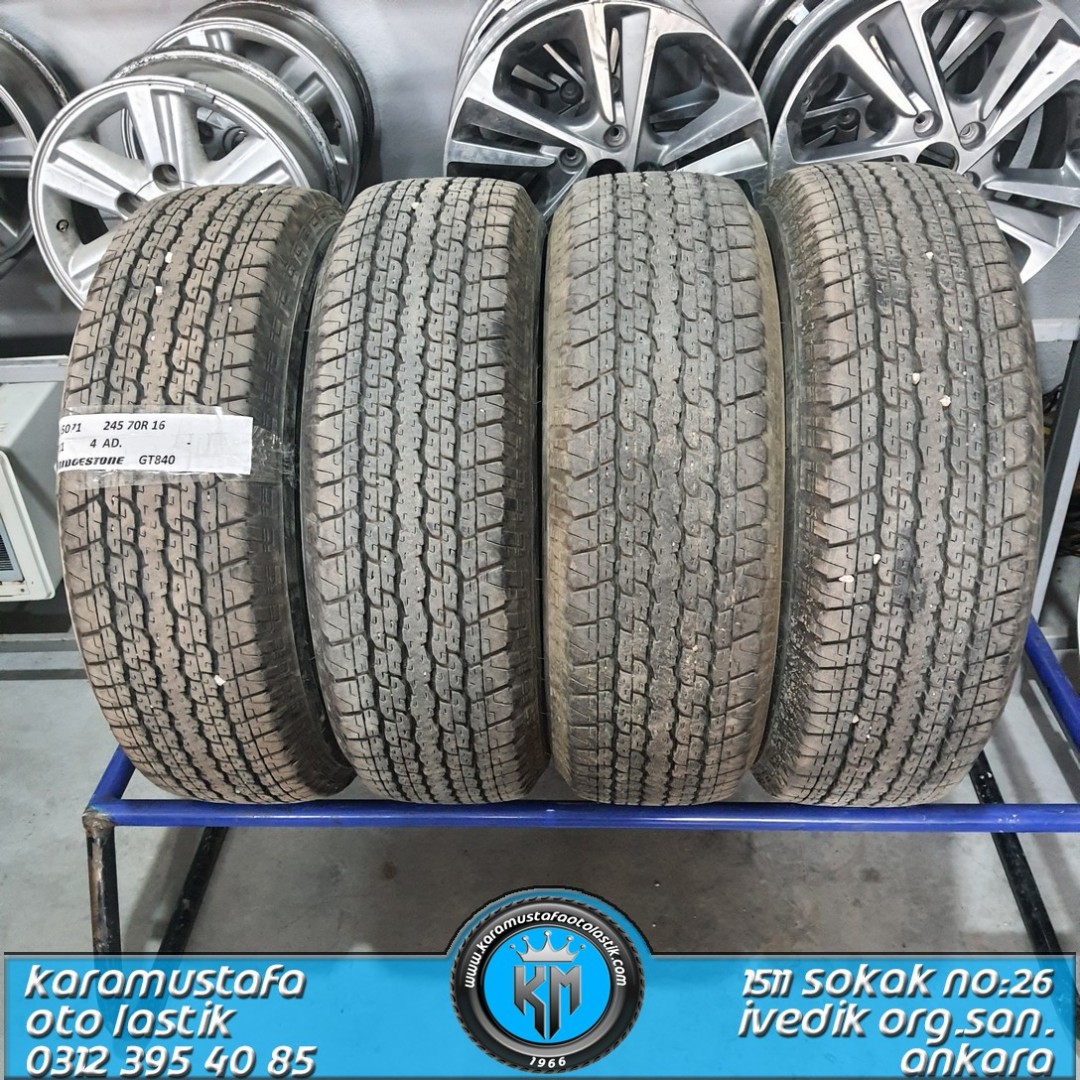 245 70 R 16 BRIDGESTONE HT840 111S * 2021 * 4 ADET * CYL5071