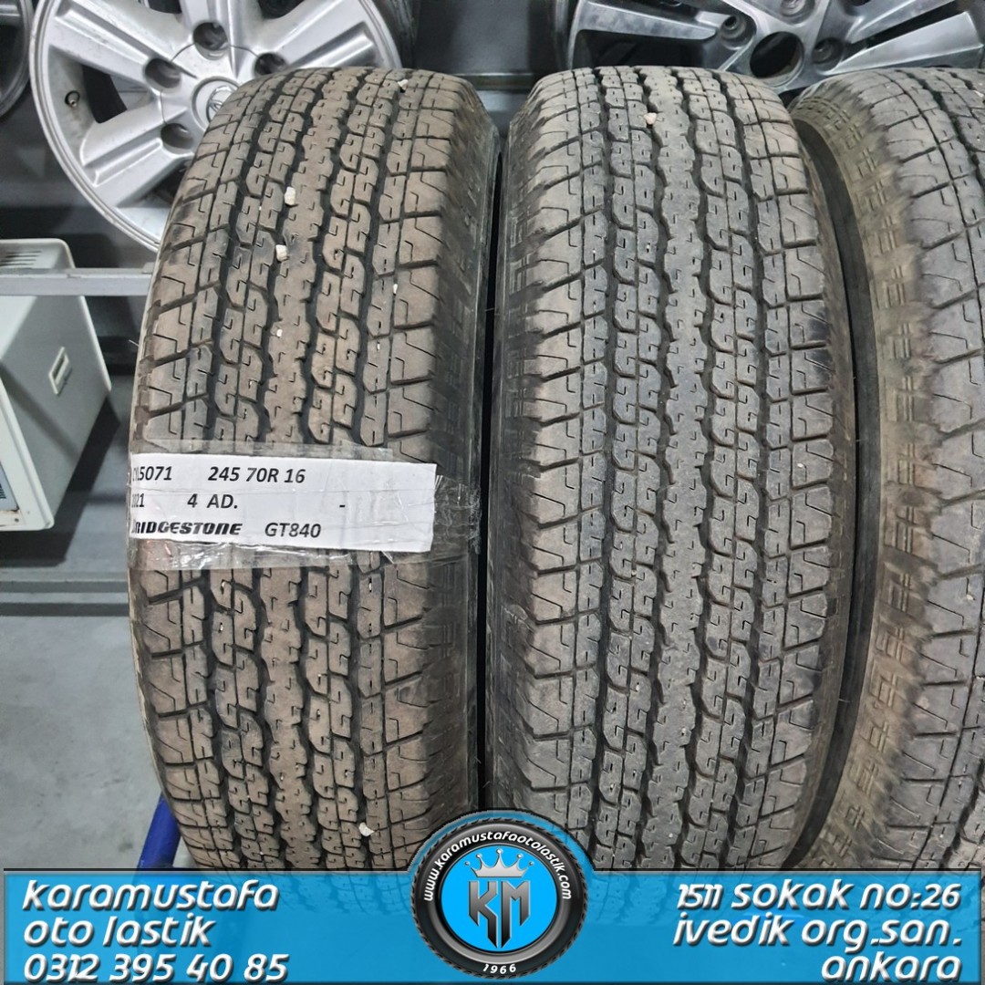 245 70 R 16 BRIDGESTONE HT840 111S * 2021 * 4 ADET * CYL5071