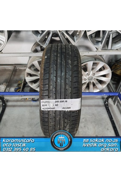 205 55 R 16 YOKOHOMA ADVAN 91V * 2010 * 1 ADET * CYL5080 **