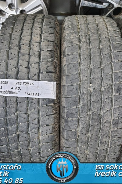 245 70 R 16 PETLAS PT741 AT 111T * 2021 * 4 ADET * CYL5098