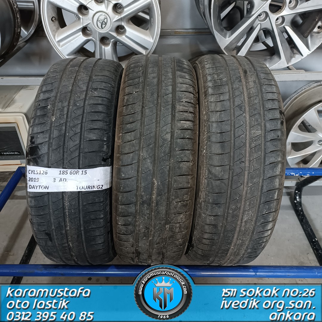 185 60 R 15 DAYTON TOURING2 88H * 2019 * 3 ADET * CYL5126